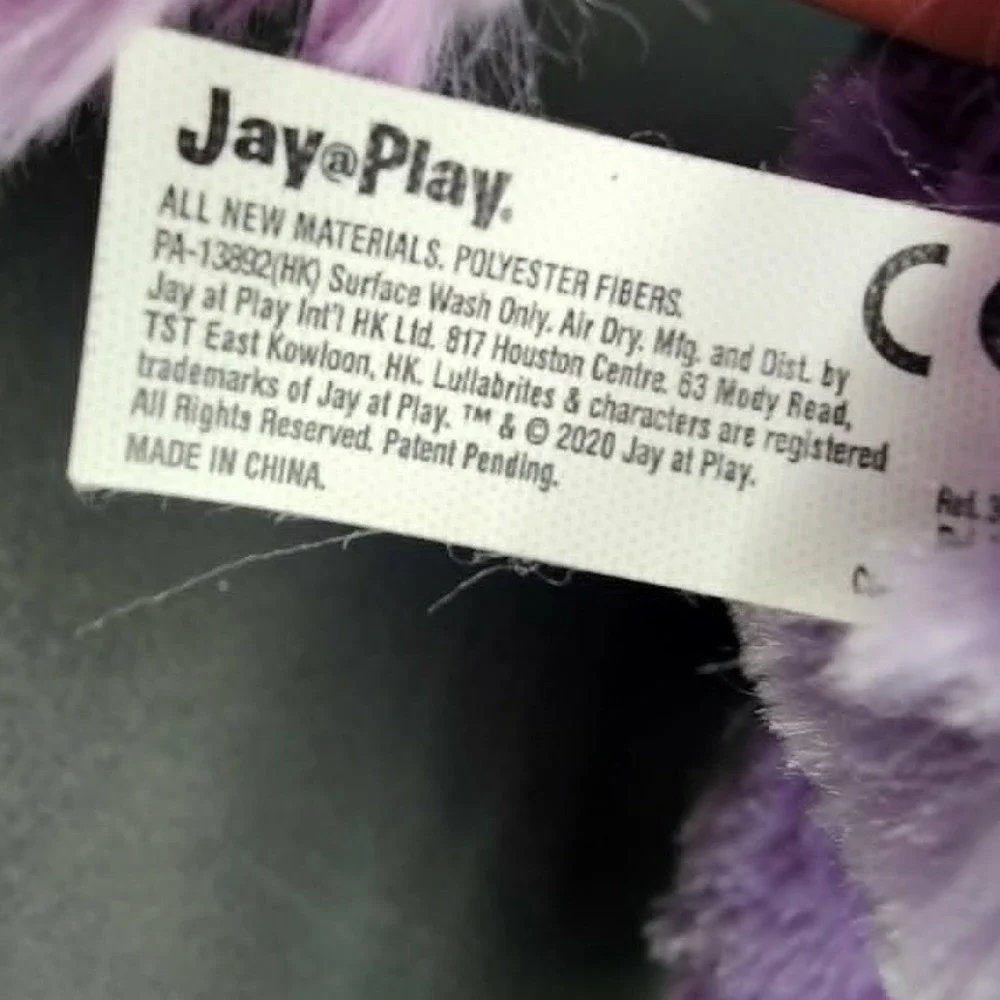 Purple Unicorn Plush Kids 10